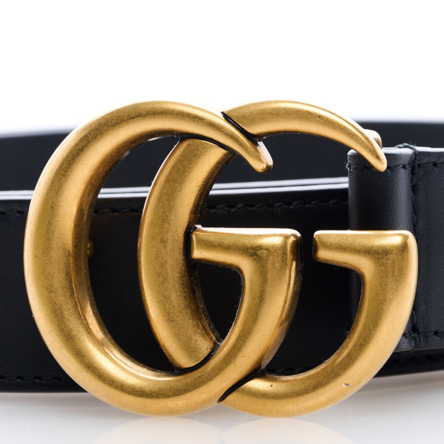 Calfskin Double G 30mm Belt 85 34 Black