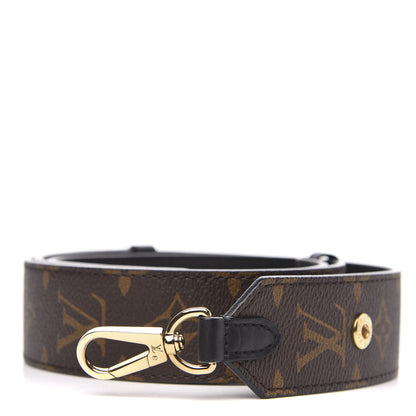 Louis Vuitton Monogram Adjustable Bandouliere Shoulder Strap Black 1 of 6