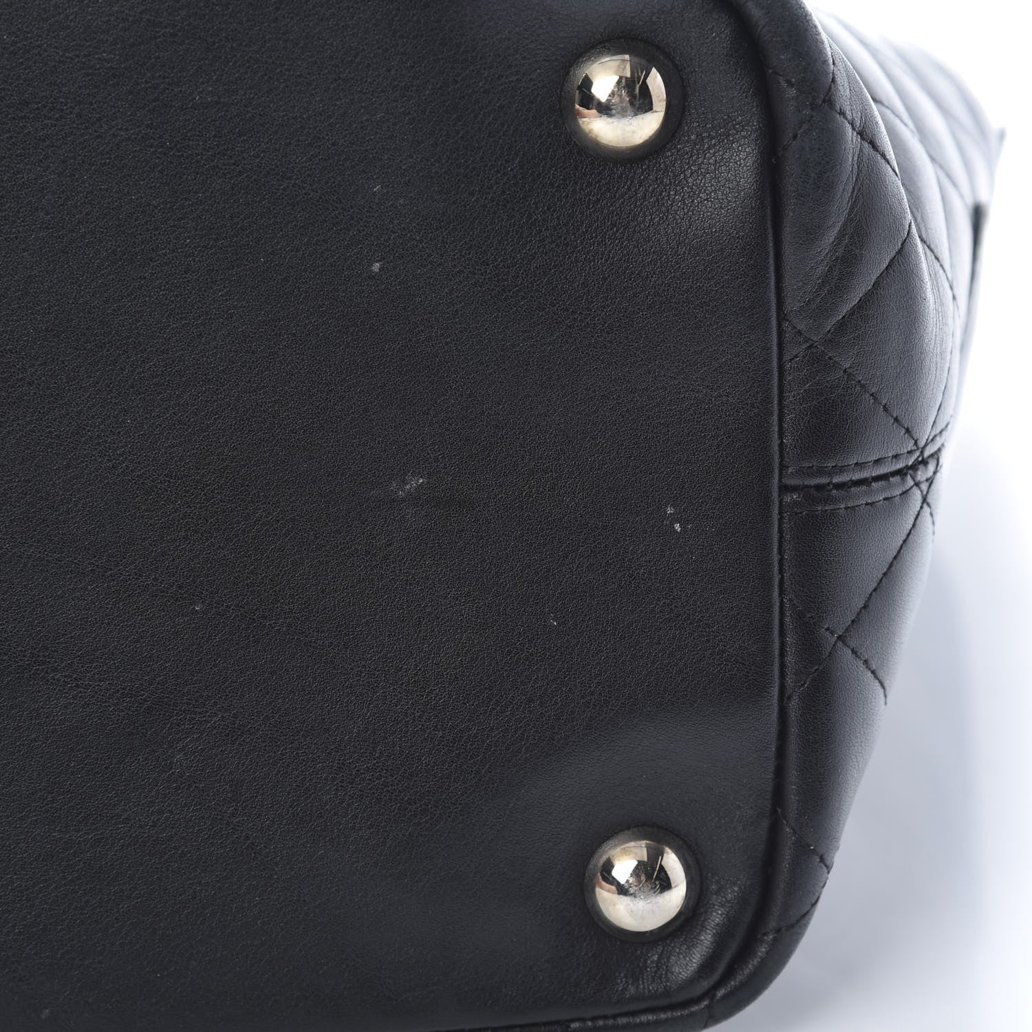 Chanel Calfskin Quilted Large Cambon Tote Black 13 of 15