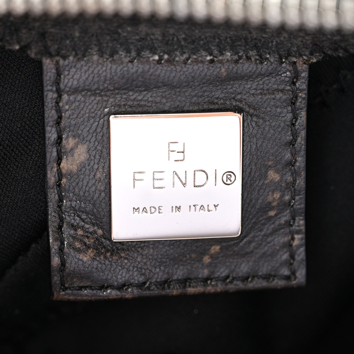 Fendi Jersey Mama Baguette Black 6 of 13