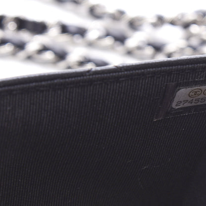 Chanel Lambskin Quilted Wallet On Chain WOC Black 8 of 9