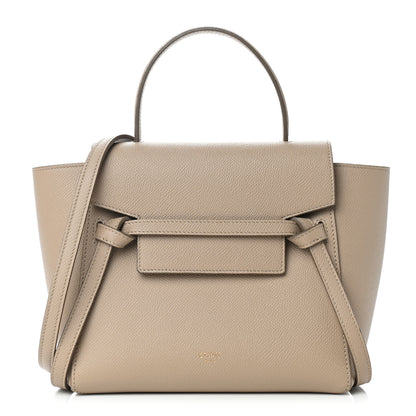 Celine Grained Calfskin Nano Belt Bag Light Taupe 1 of 11