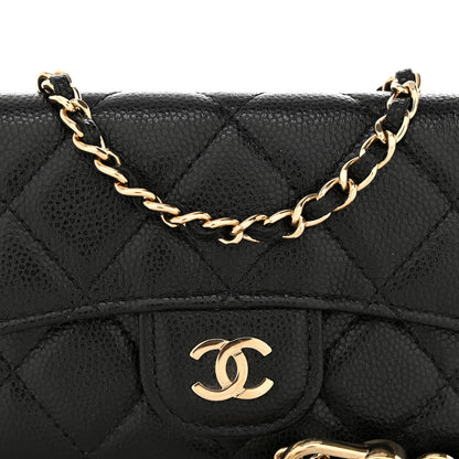Chanel Caviar Quilted Belt Bag Black 8 of 11
