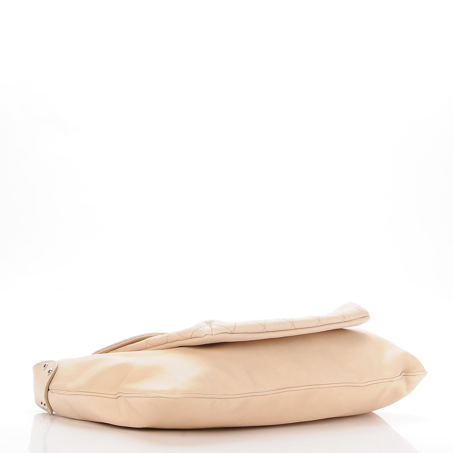Chanel Caviar Stitched Pocket In The City Hobo Beige 4 of 7
