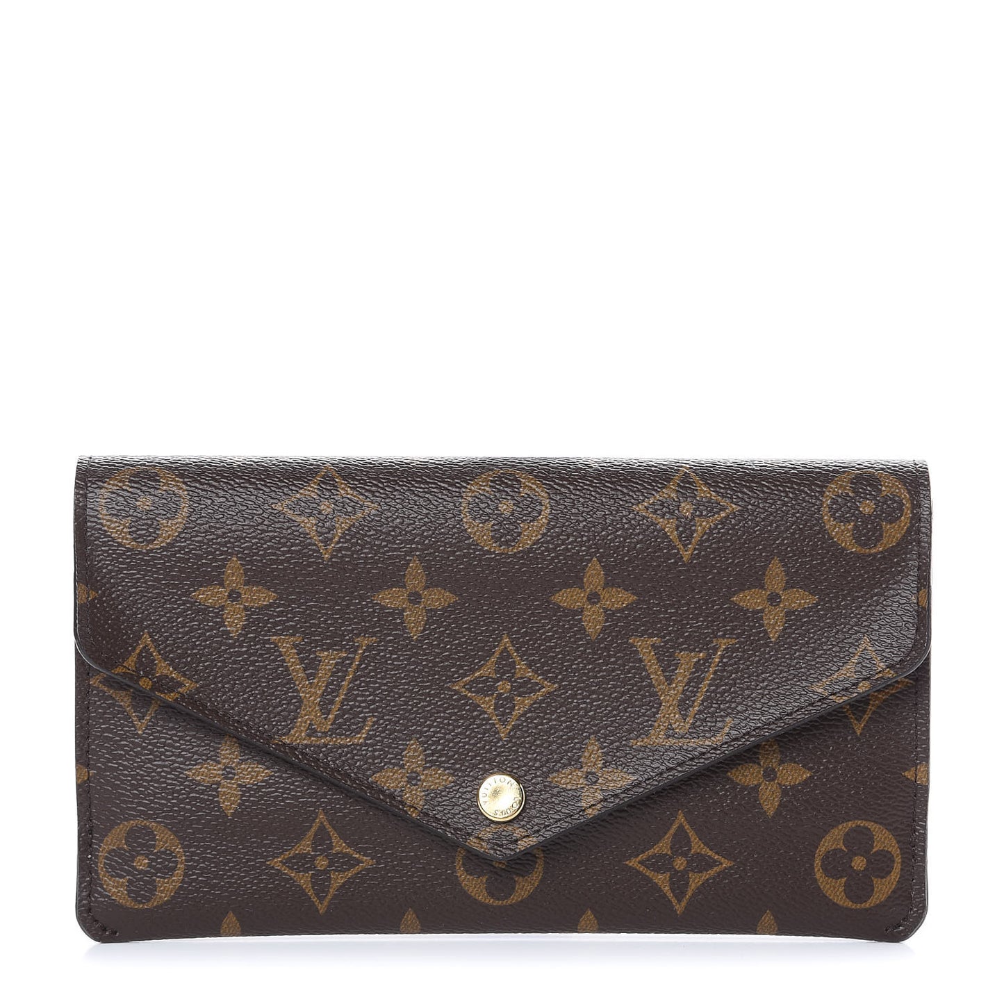 Monogram Jeanne Wallet Rose Ballerine