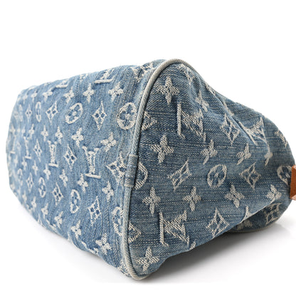 Louis Vuitton Monogram Denim Neo Speedy Blue 10 of 10
