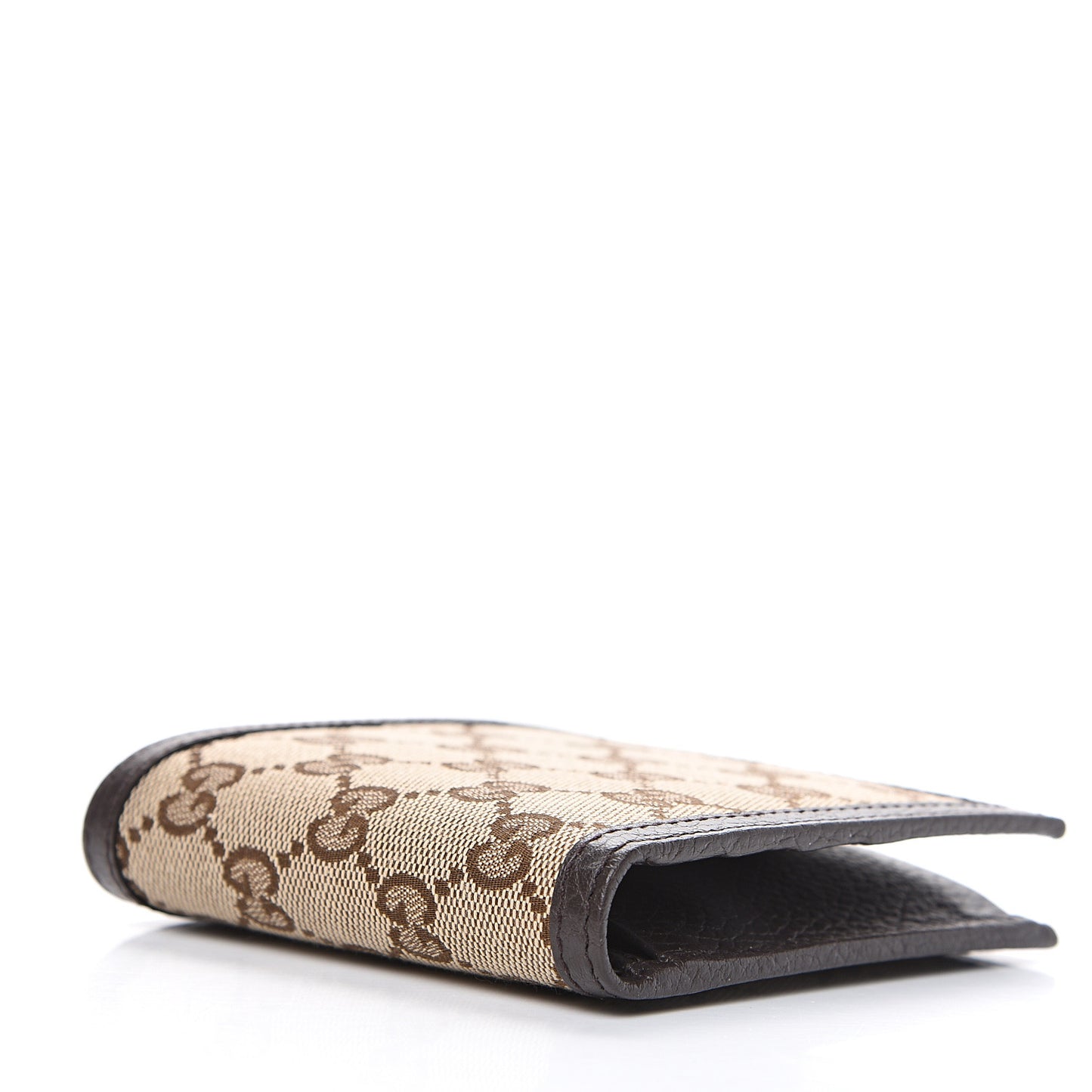Monogram Bi-Fold Wallet Dark Brown