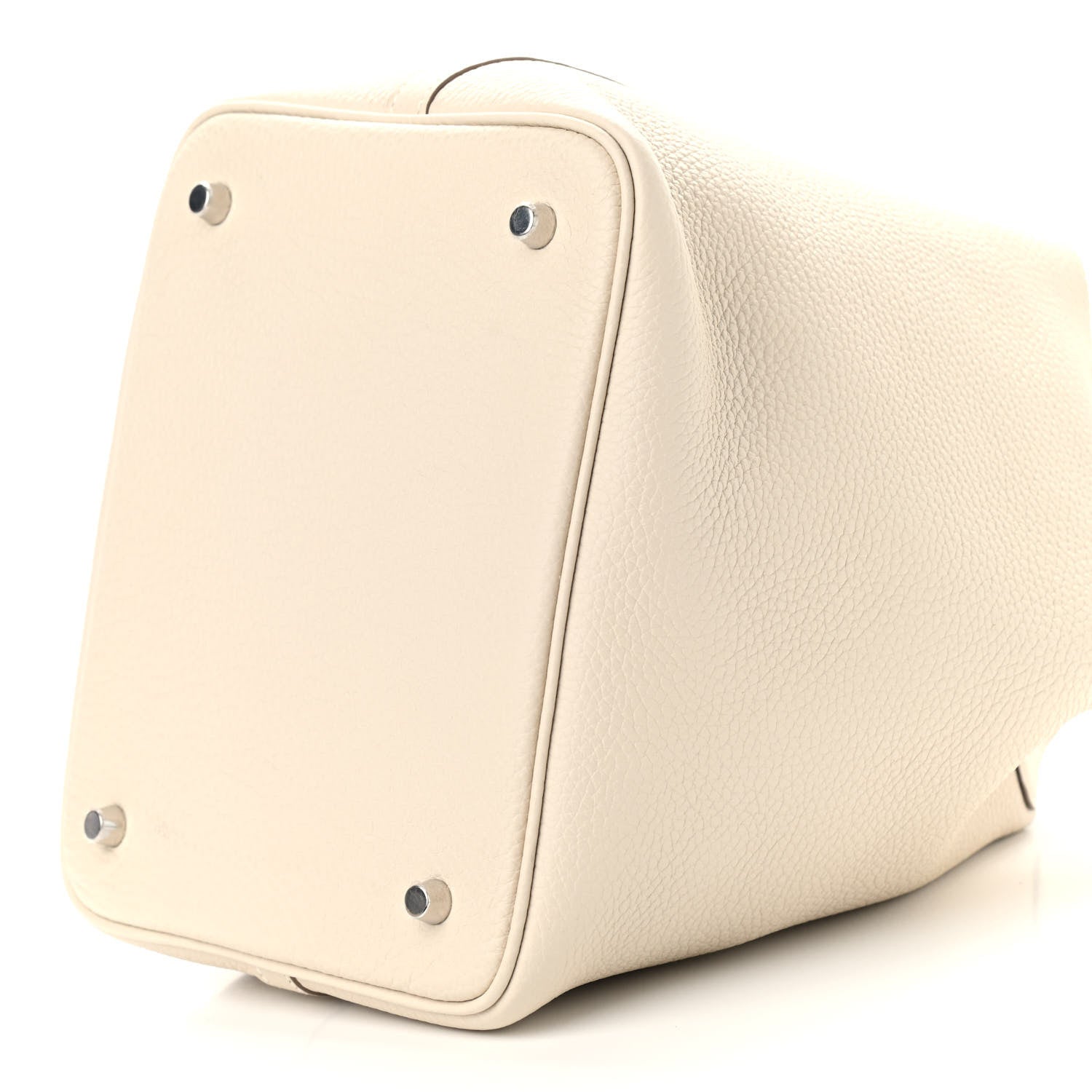 Hermes Taurillon Clemence Picotin Lock 22 MM Craie 9 of 9