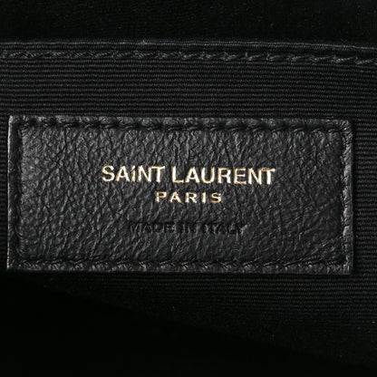 Saint Laurent Suede Matelasse Monogram Lou Camera Bag Cinnamon 6 of 11