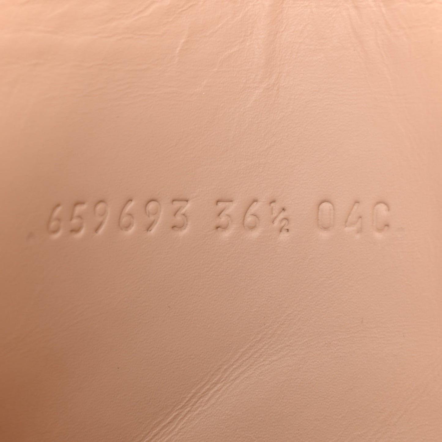 Calfskin Python Print Ankle Boots 36.5 Beige Avana Black