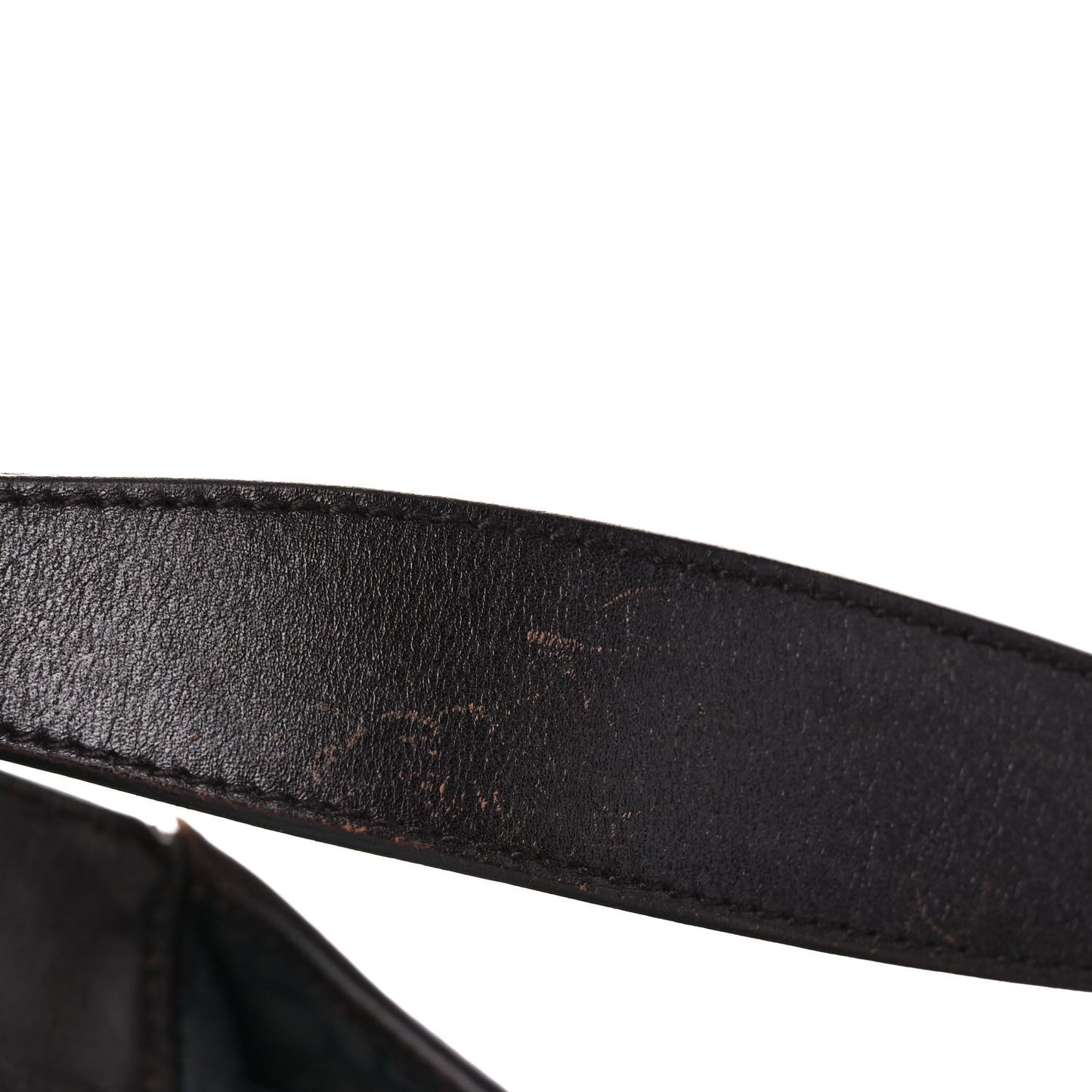 Suede Web Small Jackie O Hobo Dark Brown