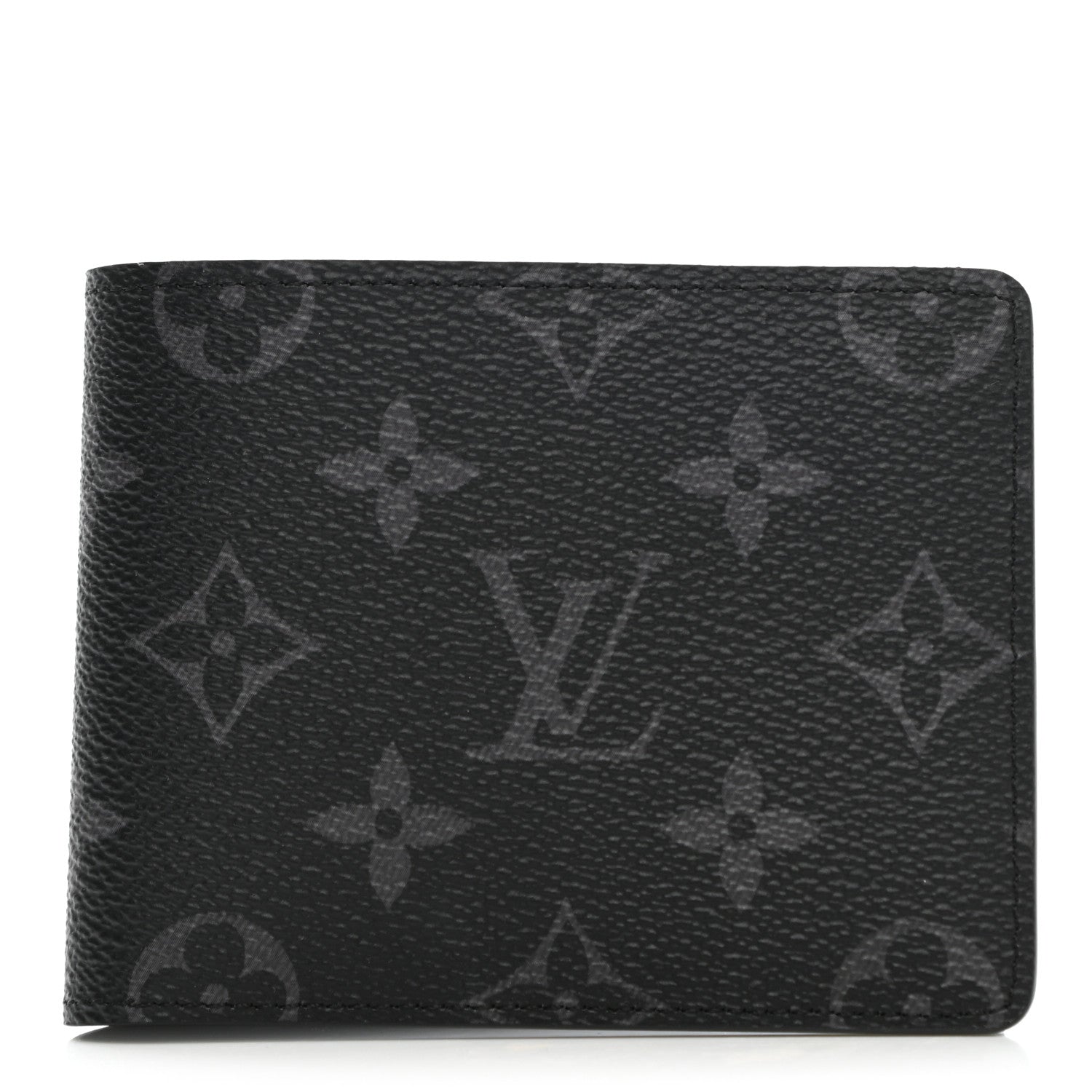 Louis Vuitton Monogram Eclipse Slender Wallet 1 of 8