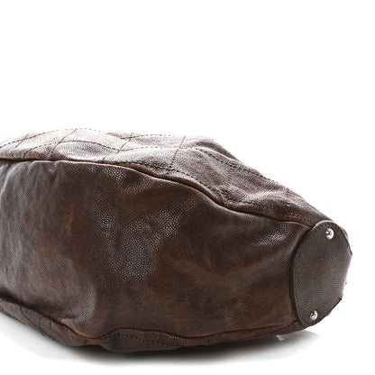 Chanel Caviar Outdoor Ligne Large Hobo Brown 10 of 10