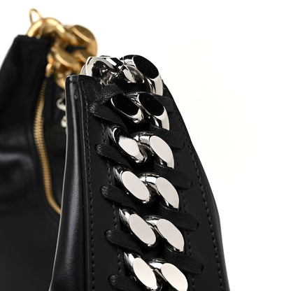 Stella McCartney Eco Alter Nappa Frayme Small Zipit Shoulder Bag Black 10 of 11