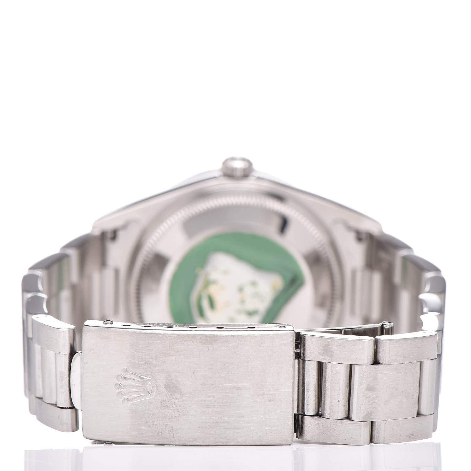 Rolex Stainless Steel 34mm Oyster Perpetual Date Watch Silver 15210 4 of 7