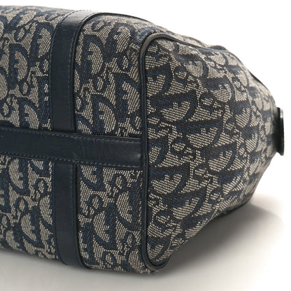 Christian Dior Monogram Boston Navy Blue 10 of 13
