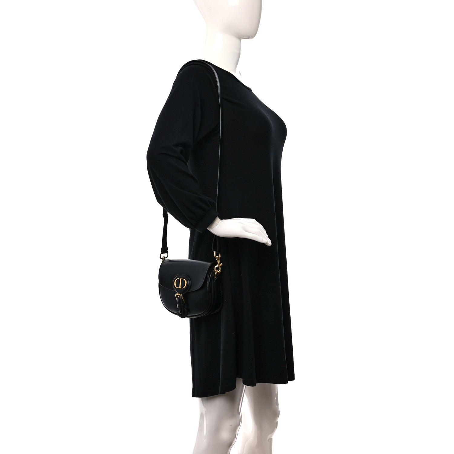 Christian Dior Box Calfskin Small Bobby Flap Black 2 of 10
