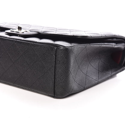 Chanel Caviar Quilted Maxi Double Flap Black 9 of 9