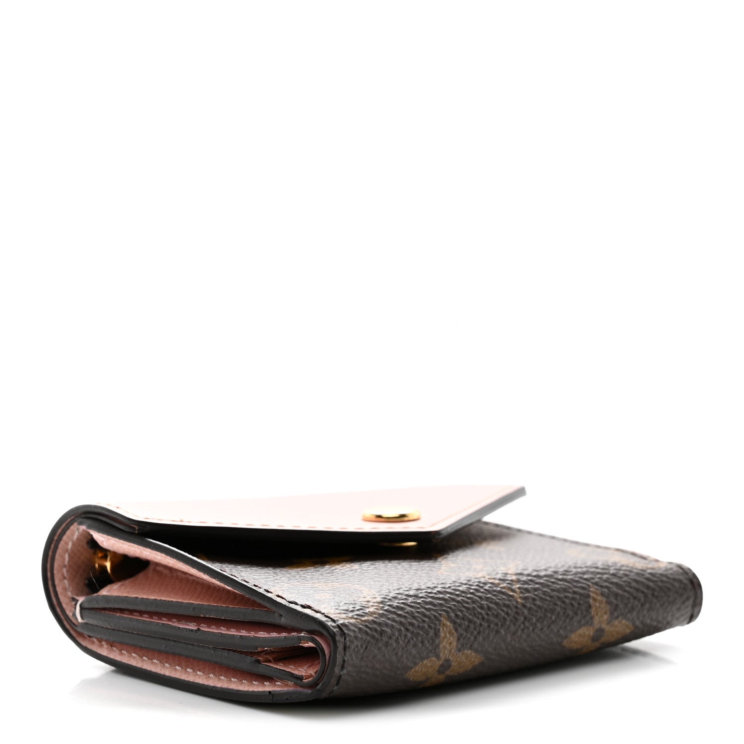 Louis Vuitton Monogram Zoe Wallet Rose Ballerine 4 of 7