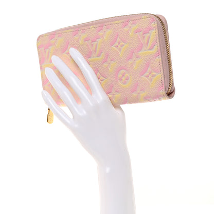 Louis Vuitton Empreinte Monogram Summer Stardust Zippy Wallet Pink 2 of 9