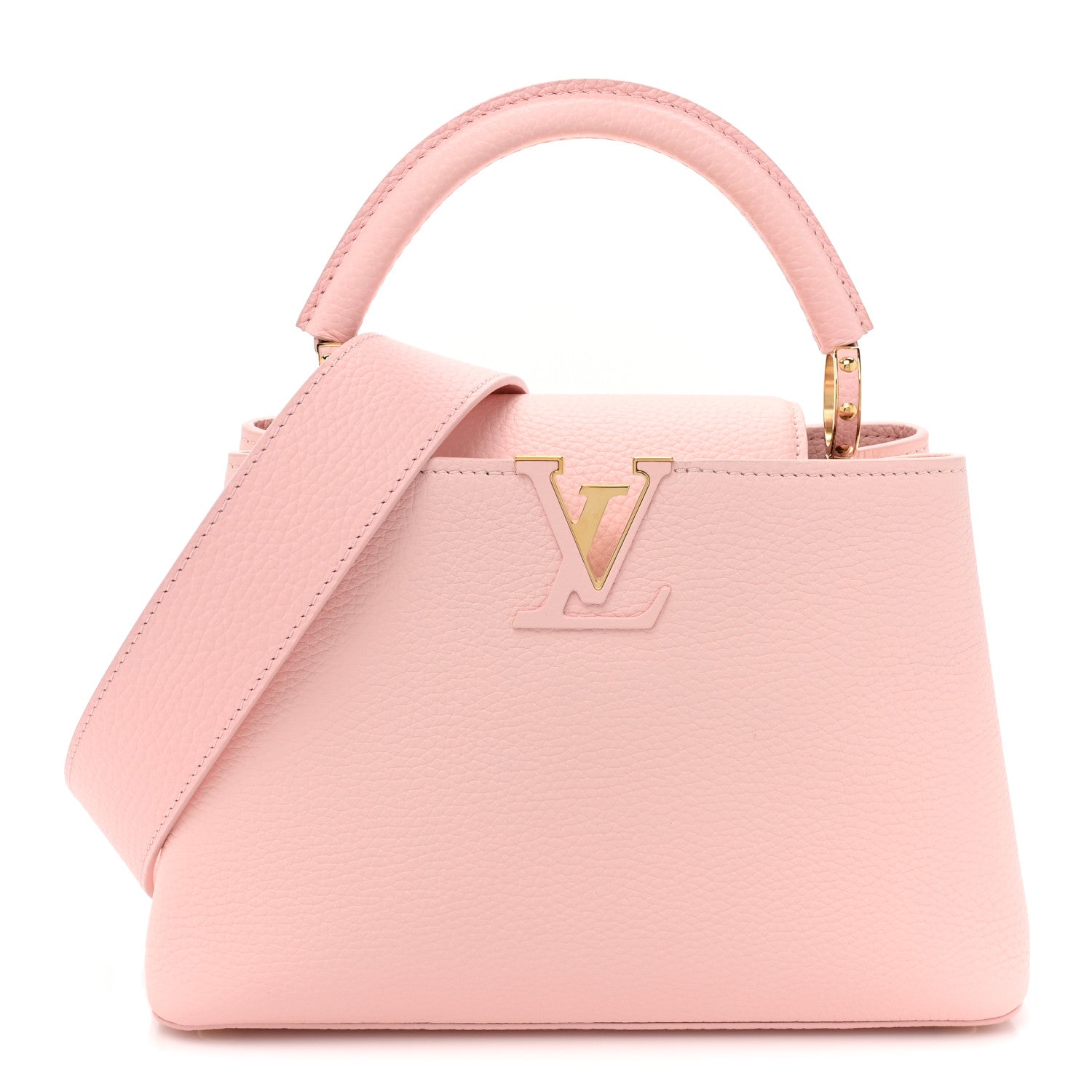 Louis Vuitton Taurillon Capucines BB Rose Jasmin 1 of 9