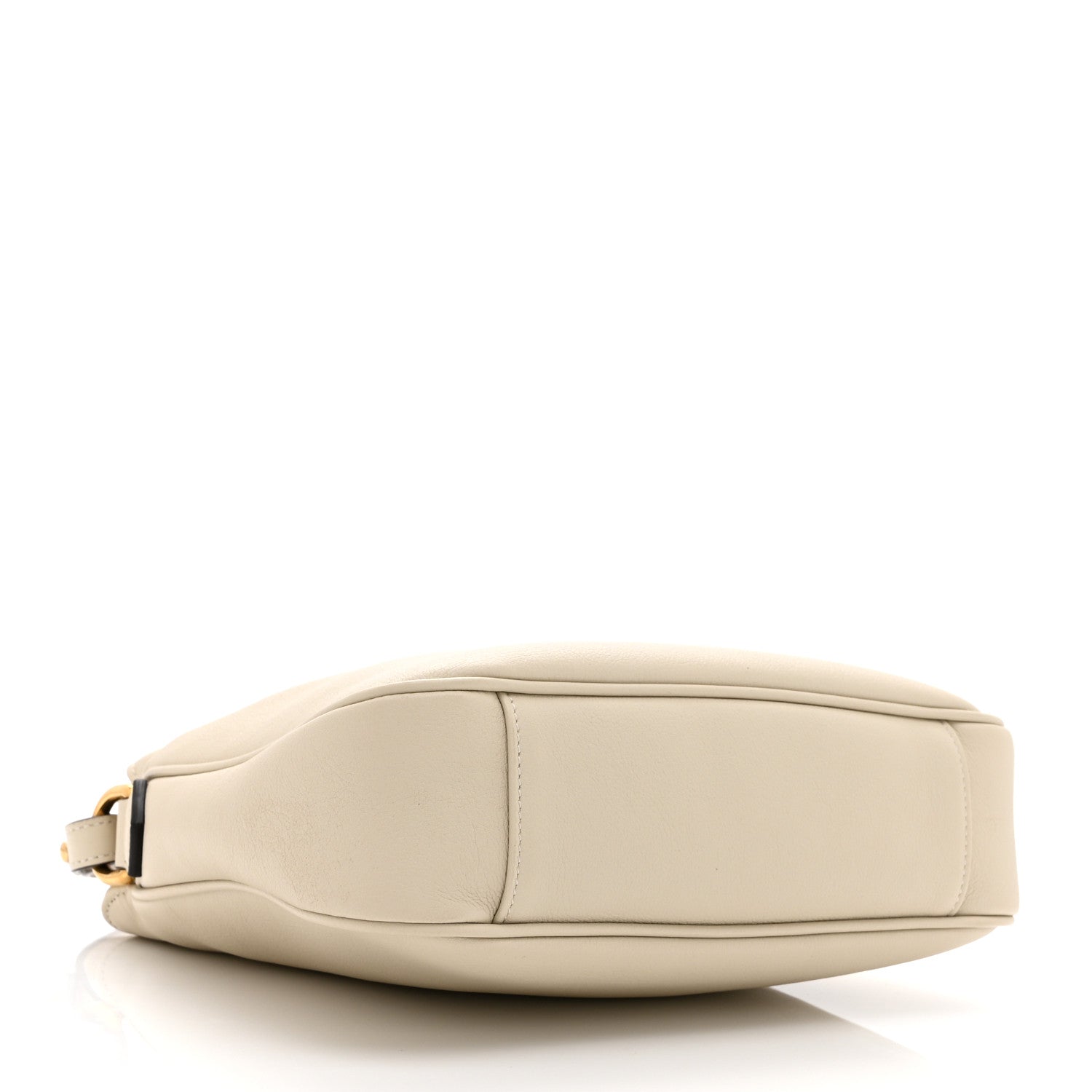 Gucci Softy Wonka Textured Dollar Calfskin Small Diana Shoulder Bag Mystic White Hibiscus Red 4 of 11