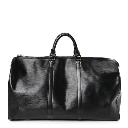 Louis Vuitton Epi Keepall 50 Black 1 of 12