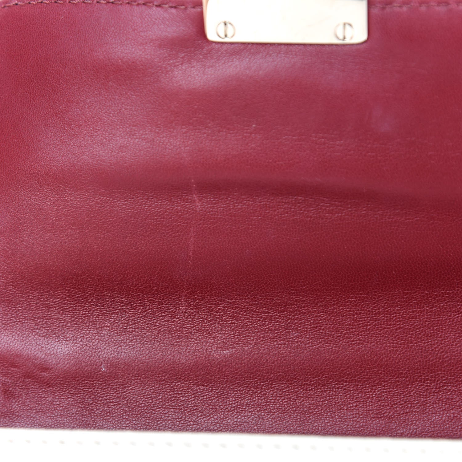 Valentino Garavani Vitello Small Glam Lock Rockstud Flap Light Ivory Water Rose Marine Rubin 11 of 14