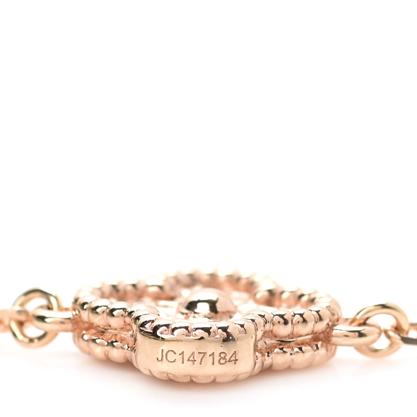 18K Rose Gold 16 Motifs Sweet Alhambra Necklace