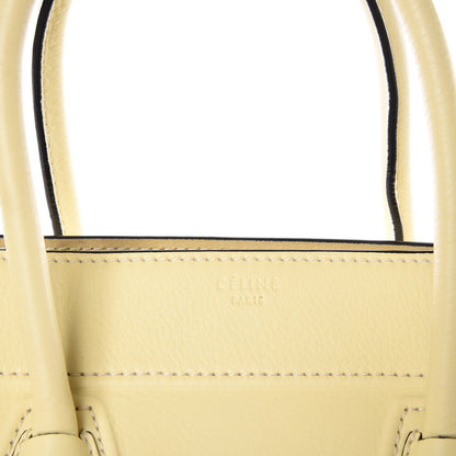 Celine Supple Calfskin Medium Phantom Luggage Light Yellow 10 of 10