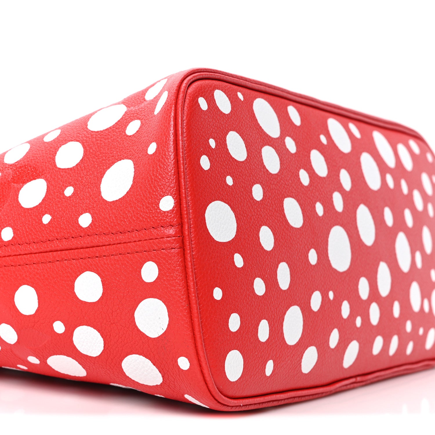 Louis Vuitton LV X YK Empreinte Infinity Dots Neverfull MM Rouge White 9 of 10