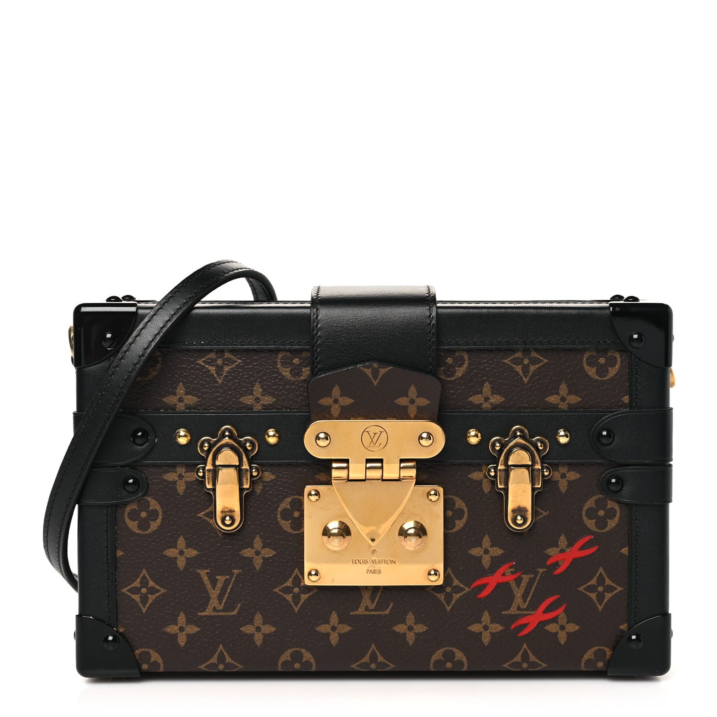 Monogram Petite Malle Black