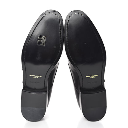 Saint Laurent Calfskin Mens Dylan 20 Monk Oxford 40 Black 6 of 10