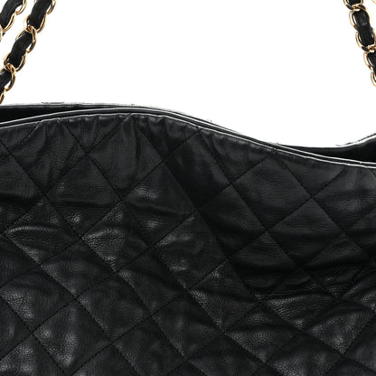Chanel Calfskin Quilted Large Chain Me Hobo Black 8 of 13