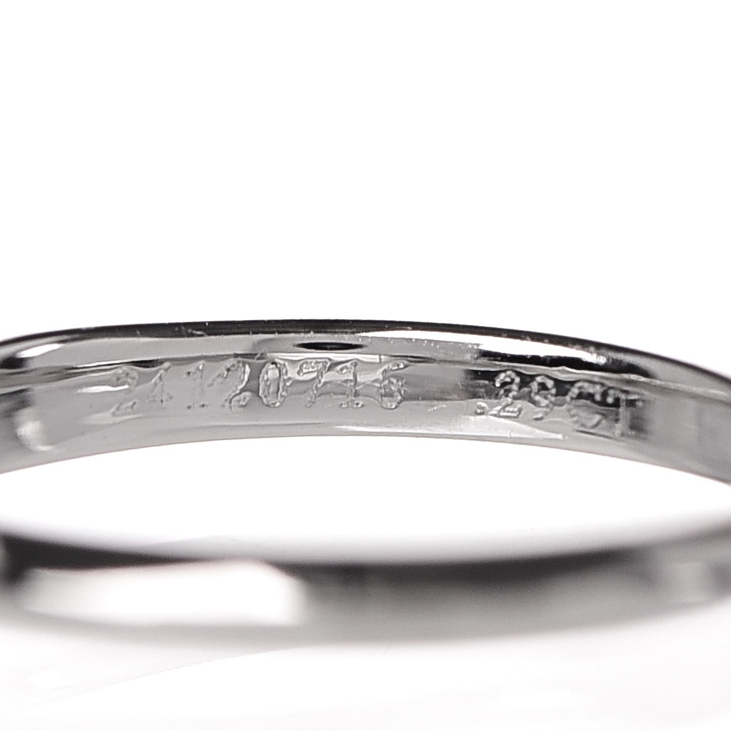 Platinum Diamond .29ct Engagement Ring 46 3.75