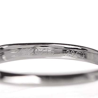 Tiffany Platinum Diamond .29ct Engagement Ring 46 3.75 5 of 5