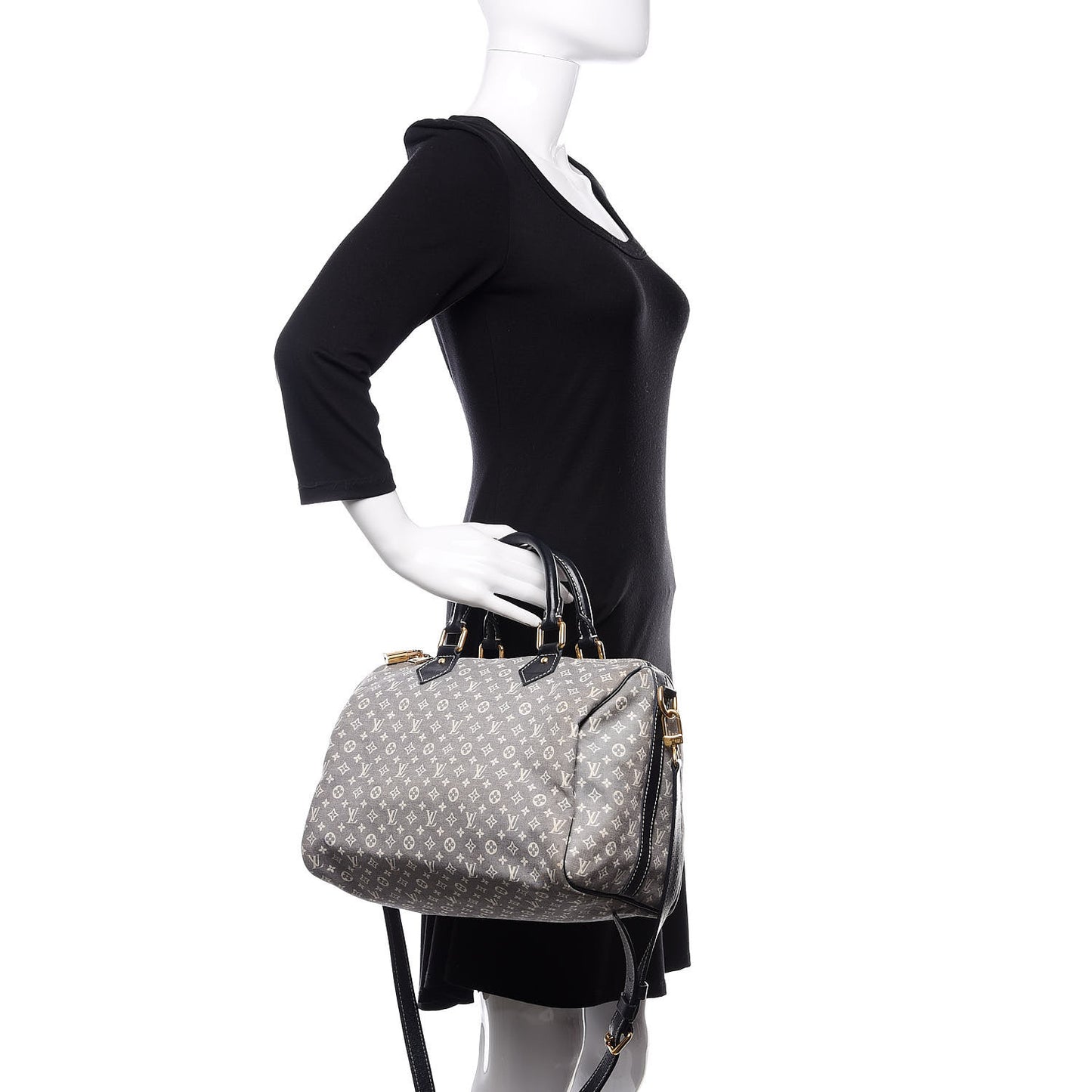 Monogram Idylle Speedy Bandouliere 30 Encre