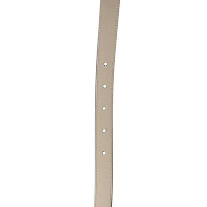 Gucci Calfskin Double G 20mm Belt 80 32 Mystic White 4 of 6