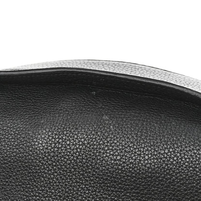 The Row Grained Calfskin Large Slouchy Banana Bag Black 11 of 14