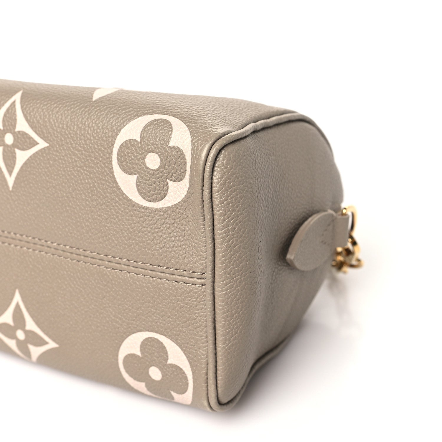 Louis Vuitton Empreinte Monogram Giant Speedy Bandouliere 20 Creme Beige 9 of 9