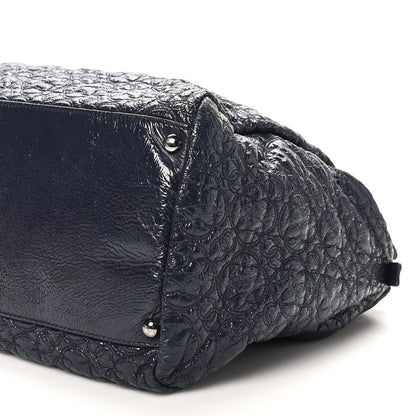 Chanel Vinyl Rock in Moscow Tote Navy 9 of 9