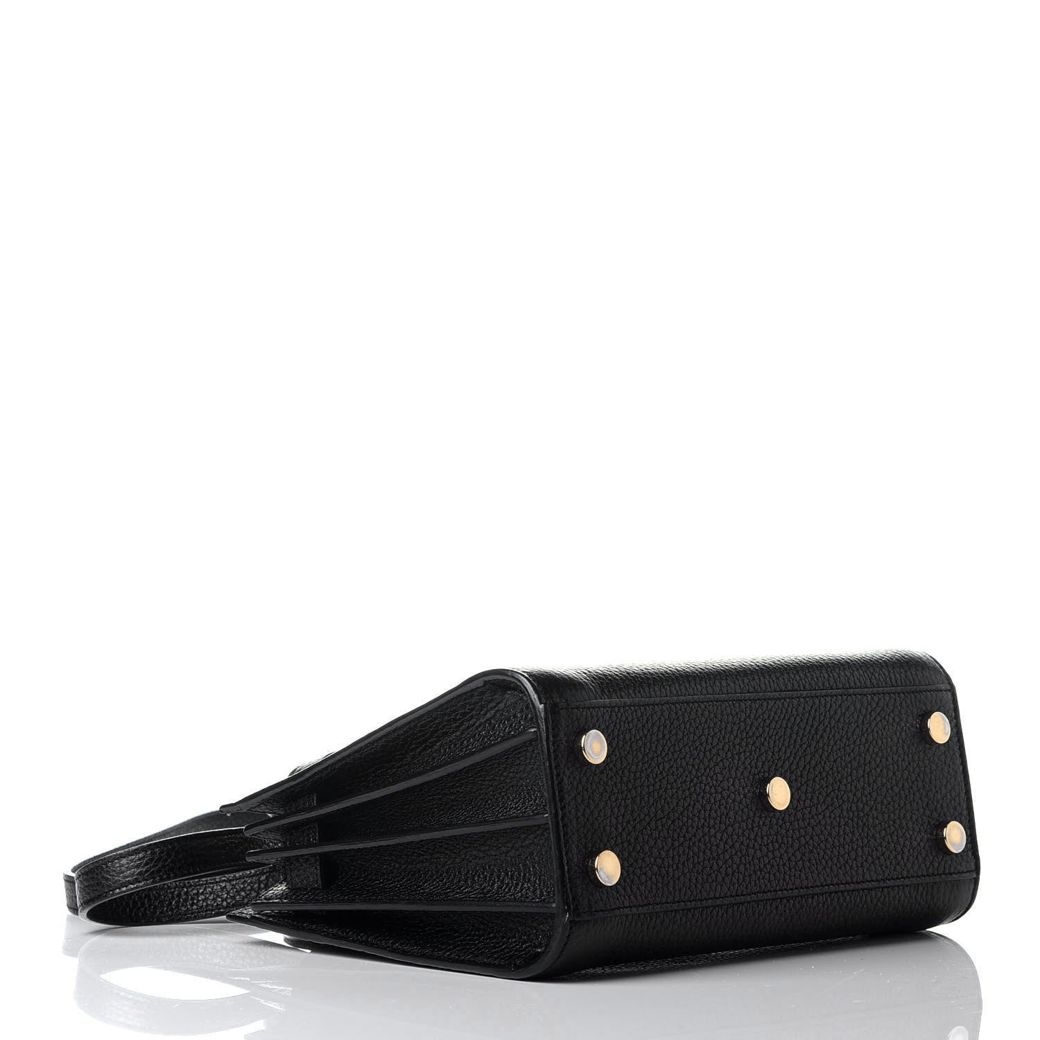Saint Laurent Grained Calfskin Nano Sac De Jour Black 4 of 11