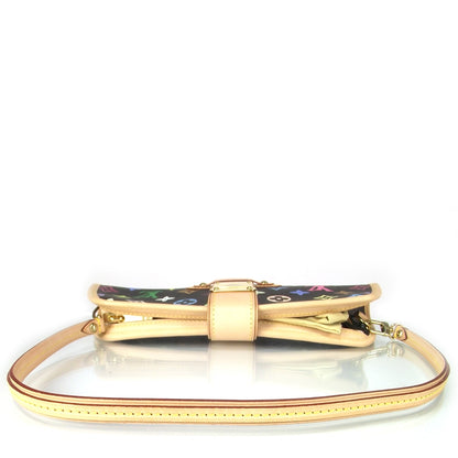 Louis Vuitton Monogram Multicolor Shirley Black 4 of 8