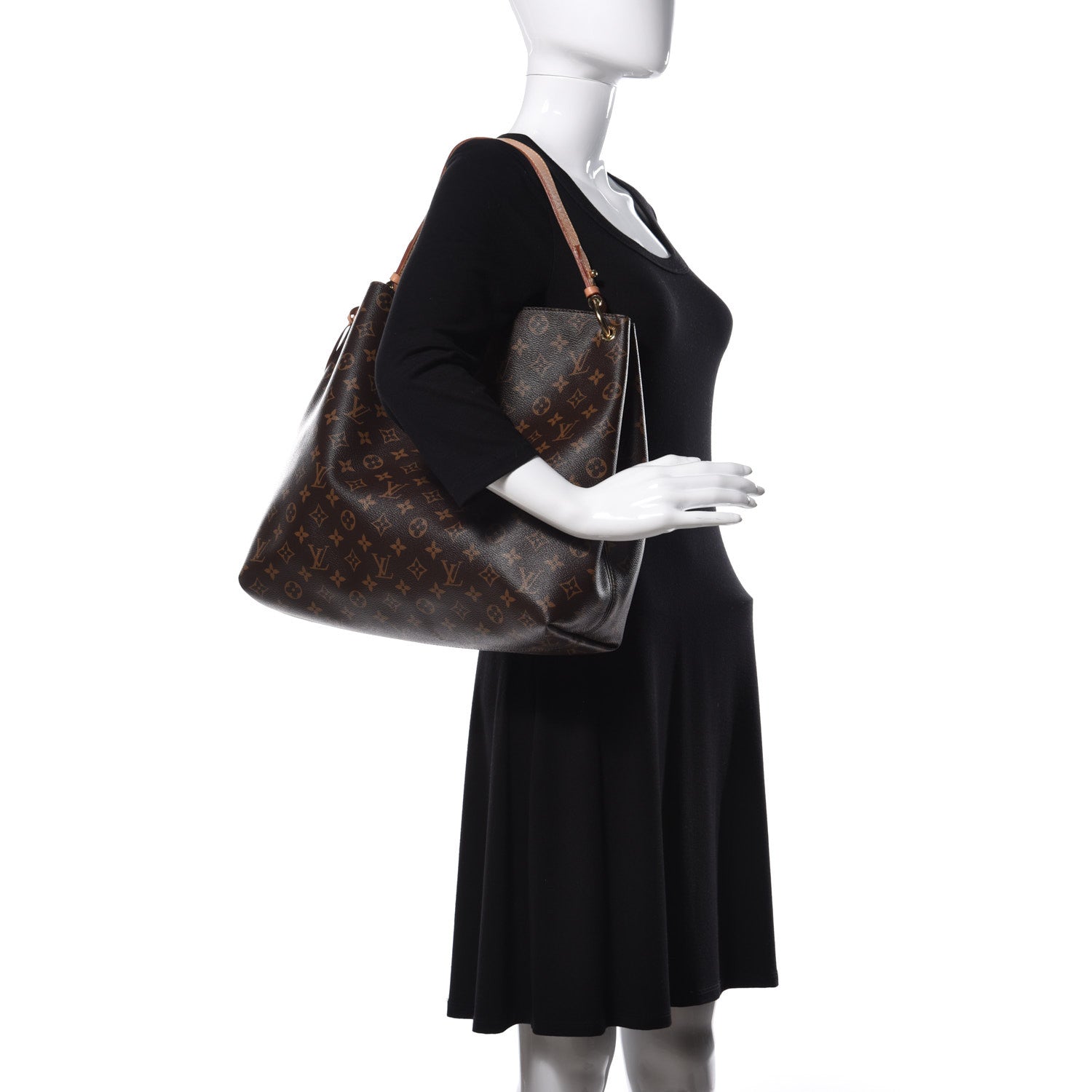Louis Vuitton Monogram Graceful MM Pivoine 2 of 13