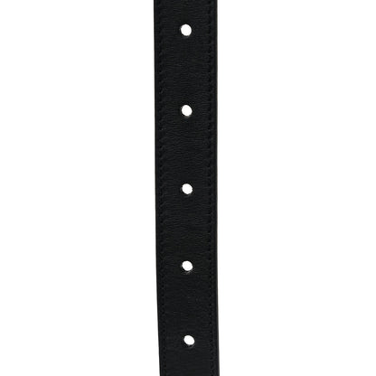 Gucci Calfskin Double G 20mm Belt 80 32 Black 6 of 8