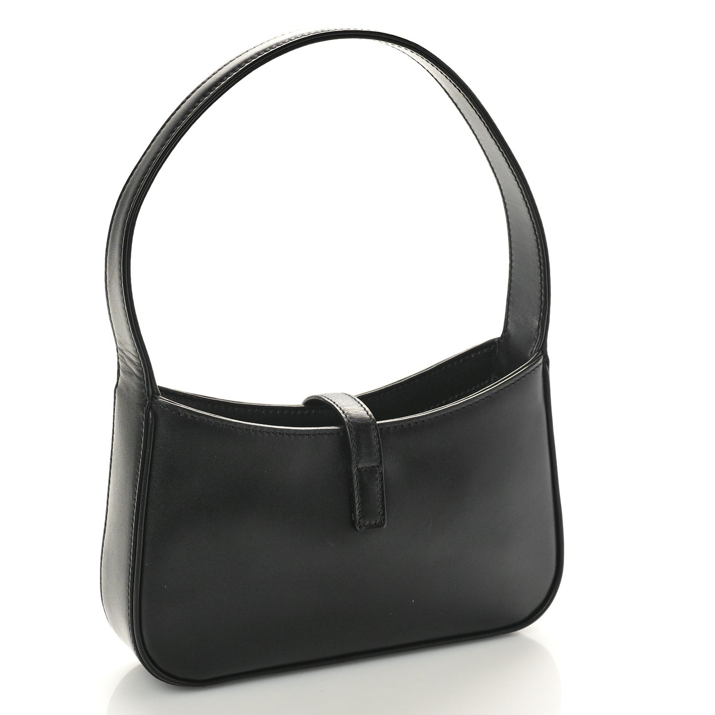Smooth Calfskin Le 5 A 7 Mini Hobo Black