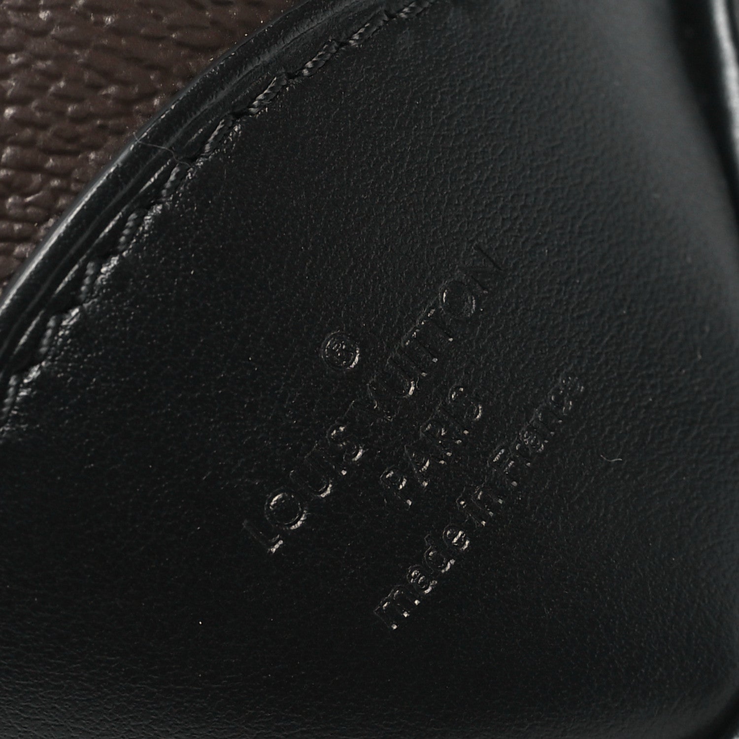 Louis Vuitton Monogram Odeon MM Black 6 of 9