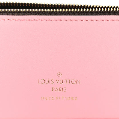 Louis Vuitton Monogram 2020 Christmas Animation Swing Ride Elizabeth Pencil Pouch Pink Poppy 6 of 8