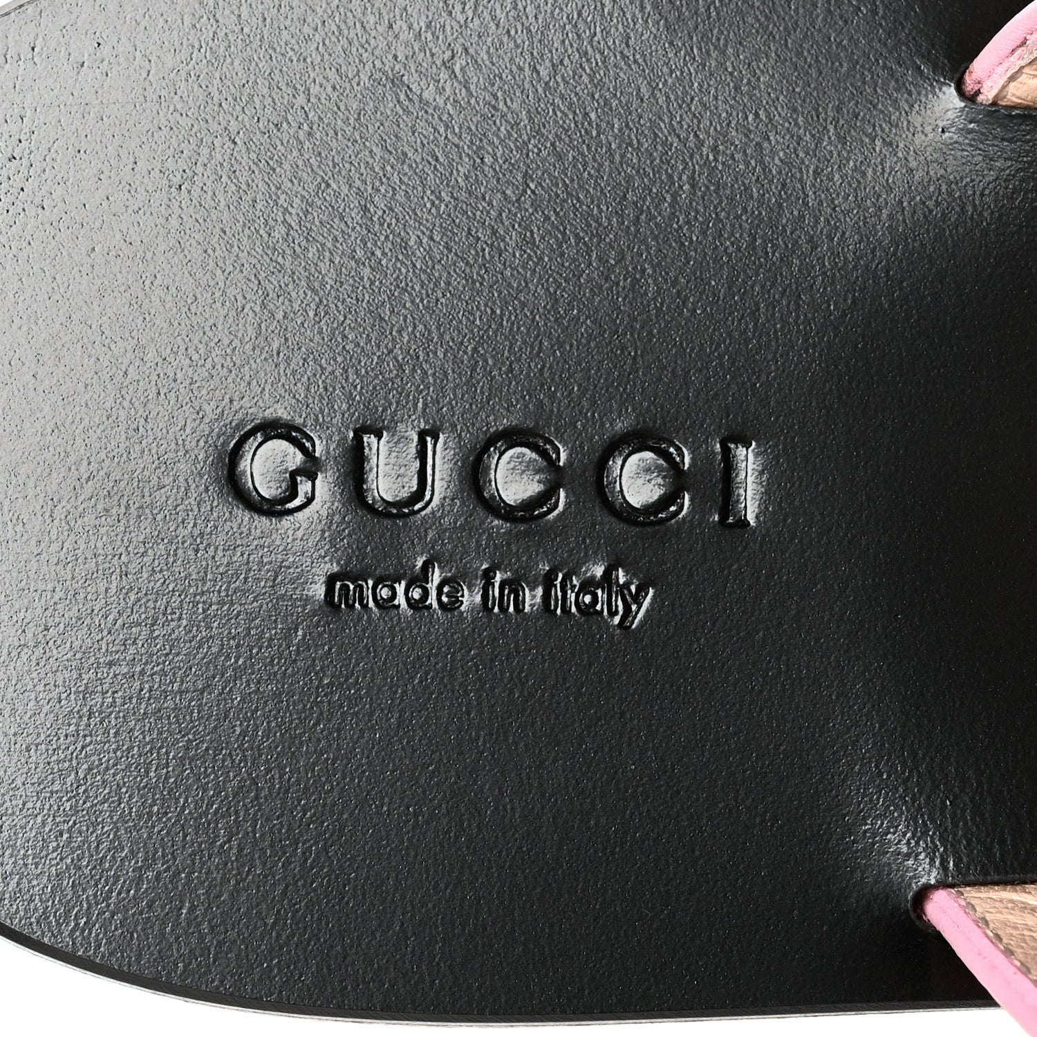 Gucci Calfskin GG Marmont Thong Sandals 37 Wild Rose 7 of 7