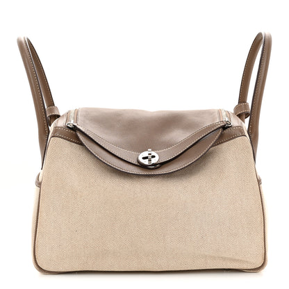 Hermes Toile Swift Lindy 30 Ecru Etoupe 1 of 11
